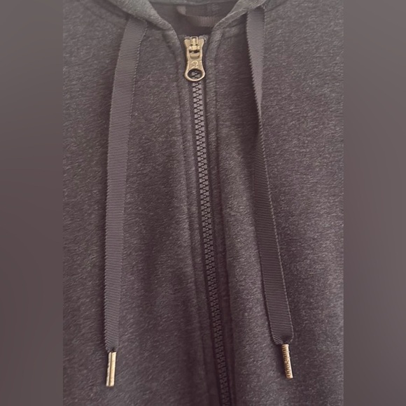 Lululemon zip up hoodie sweatshirt - size 10 - heathered navy color - Picture 2 of 5